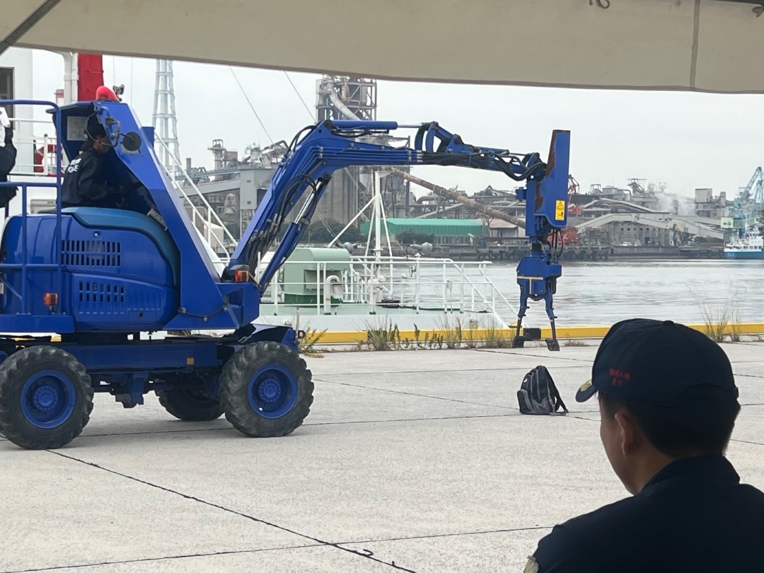 苅田港保安対策（テロ対策）総合訓練を見学しました。